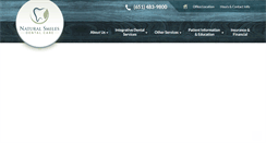 Desktop Screenshot of naturalsmilesdental.com
