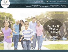 Tablet Screenshot of naturalsmilesdental.com